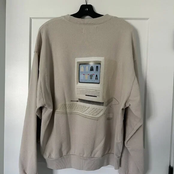NWOT Lonely Ghost Sweatshirt - Picture 2 of 3